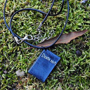 Death Note Replica Black Pendant Necklace